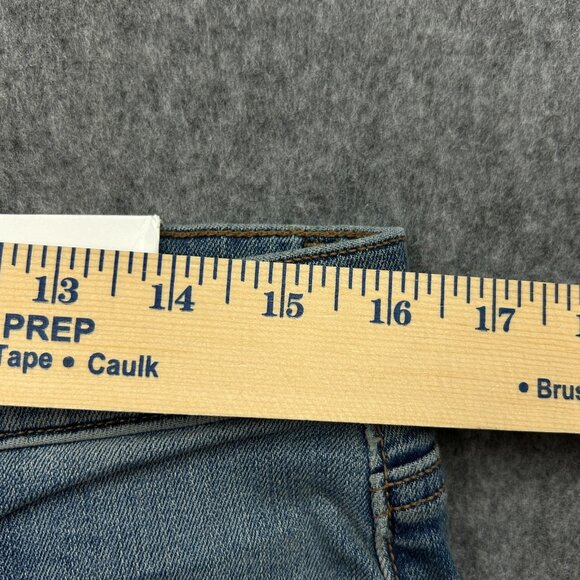 LOFT Outlet Modern Skinny Split Knee Jeans Women's Size 8 Medium Wash Denim NWT - Picture 9 of 13